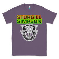 Lavender Sturgill Simpson De Oppresso Liber Classic Tee - artisFamous