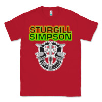 Red Sturgill Simpson De Oppresso Liber Classic Tee - artisFamous