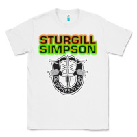 White Sturgill Simpson De Oppresso Liber Classic Tee - artisFamous