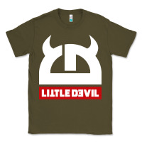 Army Green little devil Classic Tee - artisFamous