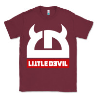 Burgundy little devil Classic Tee - artisFamous