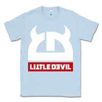 Dusty Blue little devil Classic Tee - artisFamous