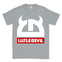Heather Grey little devil Classic Tee - artisFamous