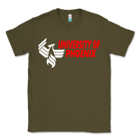 Army Green university of phoenix Classic Tee - artisFamous