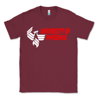 Burgundy university of phoenix Classic Tee - artisFamous