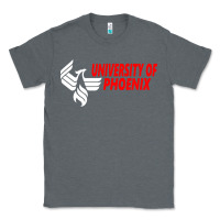 Charcoal Heather university of phoenix Classic Tee - artisFamous