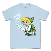Dusty Blue i’m not zelda Classic Tee - artisFamous
