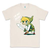Natural i’m not zelda Classic Tee - artisFamous