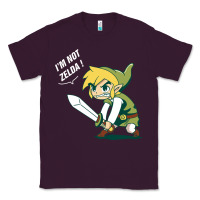 Plum i’m not zelda Classic Tee - artisFamous