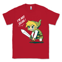 Red i’m not zelda Classic Tee - artisFamous