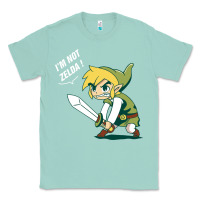 Seafoam i’m not zelda Classic Tee - artisFamous