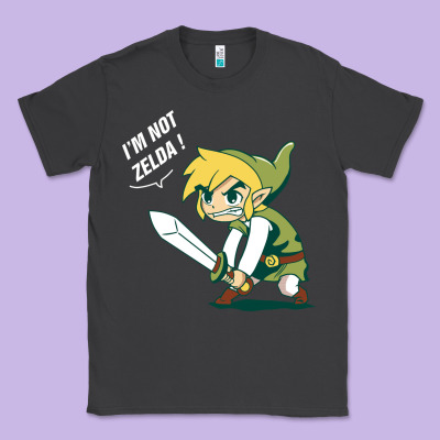 I’m Not Zelda Classic Tee Designed By Artisfamous