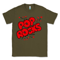 Army Green pop rocks Classic Tee - artisFamous