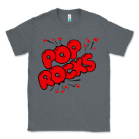Charcoal Heather pop rocks Classic Tee - artisFamous