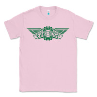 Bubblegum Pink wingstop Classic Tee - artisFamous