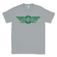 Heather Grey wingstop Classic Tee - artisFamous
