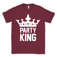 Burgundy party king Classic Tee - artisFamous