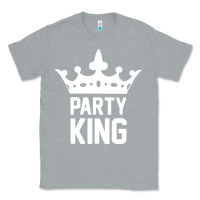 Heather Grey party king Classic Tee - artisFamous