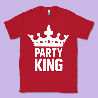 Party King Classic Tee Designed By Artisfamous