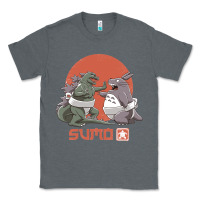 Charcoal Heather sumo pop Classic Tee - artisFamous