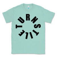 Seafoam TURNSTILE BLACK ON WHITE Classic Tee - artisFamous