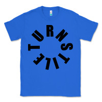 True Royal TURNSTILE BLACK ON WHITE Classic Tee - artisFamous