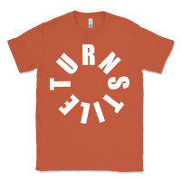 Copper TURNSTILE WHITE ON BLACK. Classic Tee - artisFamous