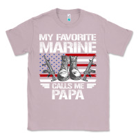 Lilac marine papa, gifts my favorite marine calls me pa pa military mother Classic Tee - artisFamous