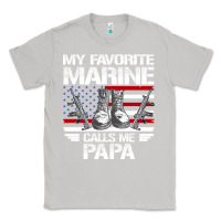 Moon Dust marine papa, gifts my favorite marine calls me pa pa military mother Classic Tee - artisFamous