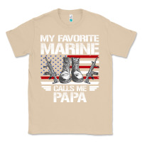 Mushroom marine papa, gifts my favorite marine calls me pa pa military mother Classic Tee - artisFamous