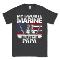 Smoke marine papa, gifts my favorite marine calls me pa pa military mother Classic Tee - artisFamous