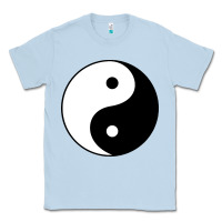 Dusty Blue Yin and yang Classic Tee - artisFamous