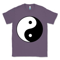 Lavender Yin and yang Classic Tee - artisFamous