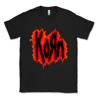 Black vintage kor'n Classic Tee - artisFamous