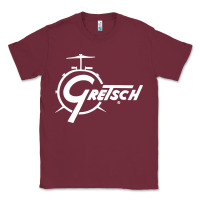 Burgundy gretsch Classic Tee - artisFamous