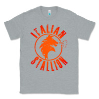 Heather Grey italian stallion Classic Tee - artisFamous