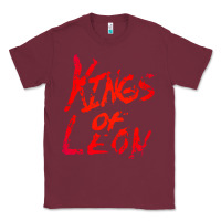Burgundy kings of leon Classic Tee - artisFamous