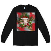 Black Christmas merino Long Sleeve Tee - BarkalooDesign