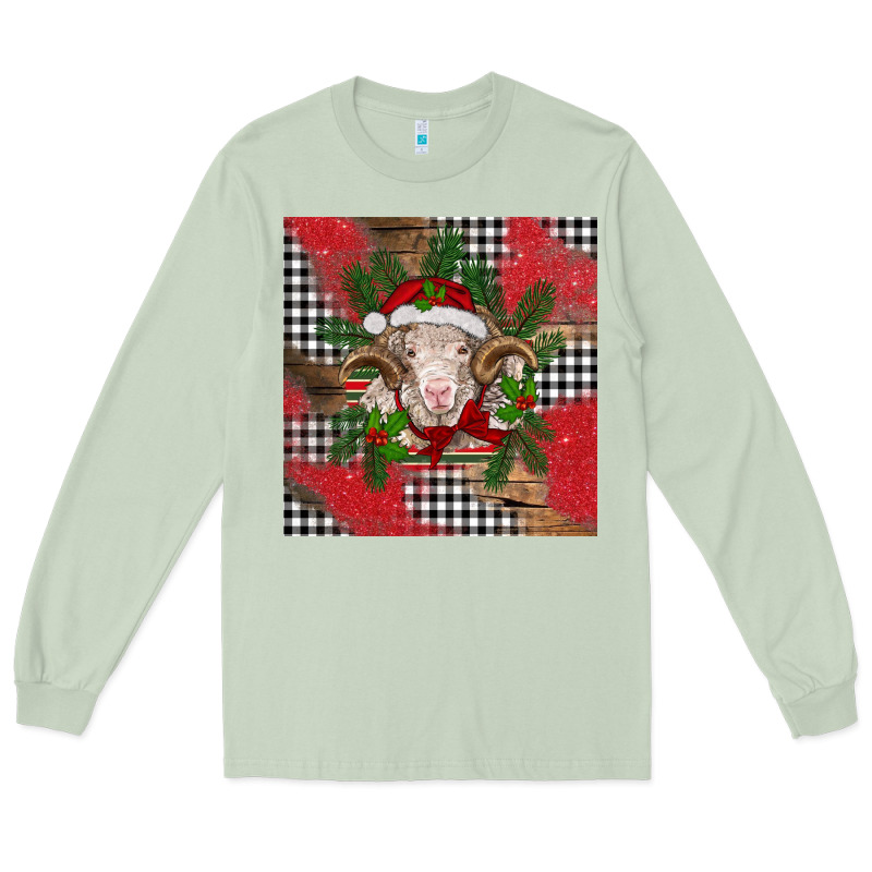 Christmas Merino Long Sleeve Tee by BarkalooDesign | Teevron