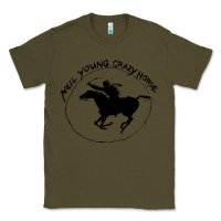 Army Green neil young Classic Tee - artisFamous