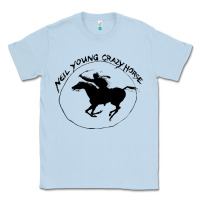 Dusty Blue neil young Classic Tee - artisFamous