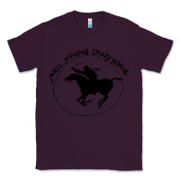 Plum neil young Classic Tee - artisFamous