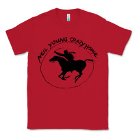 Red neil young Classic Tee - artisFamous