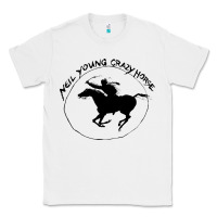 White neil young Classic Tee - artisFamous