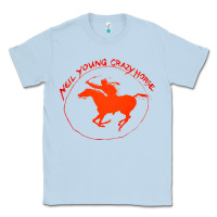 Dusty Blue neil young Classic Tee - artisFamous