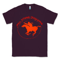 Plum neil young Classic Tee - artisFamous