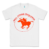 White neil young Classic Tee - artisFamous