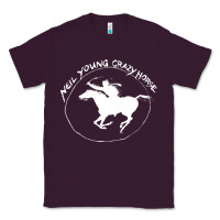 Plum neil young Classic Tee - artisFamous