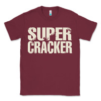 Burgundy super cracker Classic Tee - artisFamous
