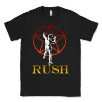 Black rush vintage starman unisex Classic Tee - artisFamous
